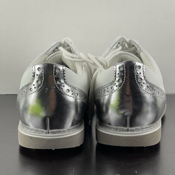 G/Fore Gallivanter Cap Toe Golf Shoes Womens Size 7.5 Snow G4LC20EF04 - Picture 4 of 15